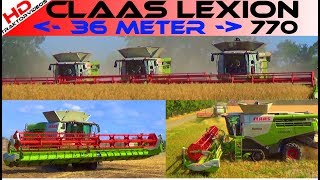 3x Claas Lexion 770  Vario 1230 beim Raps dreschen  Rapsernte [upl. by Gudrun]