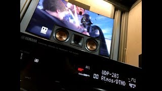 Test Ai Yamaha RXA3080  NEW Klipsch Reference 2018 [upl. by Yug]