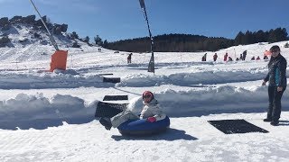 Vacances Sensations Snowtubing àFontRomeu PyrénéesOrientales [upl. by Melesa]