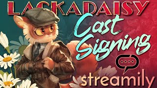 Lackadaisy Streamily Signing [upl. by Noeht347]