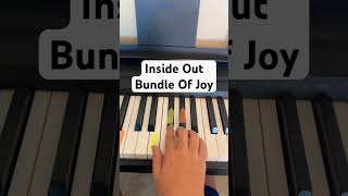 Inside Out  Bundle Of Joy Piano Tutorial [upl. by Libre]