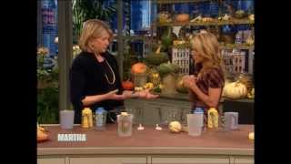 Halloween Gourd Candles ⎢Kelly Ripa ⎢Martha Stewart [upl. by Favian416]