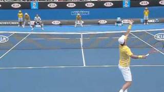 Berdych Serve Slow Motion [upl. by Notneiuq980]