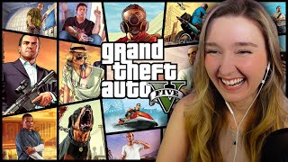 Reacting to the GTA 5 trailers for reasons [upl. by Wailoo62]