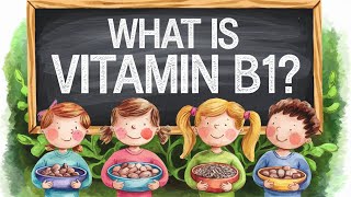 The Power of Vitamin B1  healthy eating  kids learning kids education healthy food education [upl. by Handal]