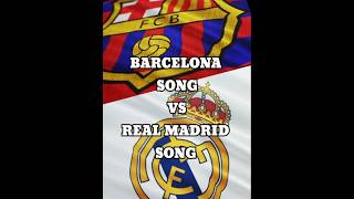 BARCELONA SONG🔵🔴VS REAL MADRID🤍⚪SONG☠️🔥🐐💀😈🥶 fcbarcelona realmadridvsbarcelona realmadrid shorts [upl. by Mcgrody3]