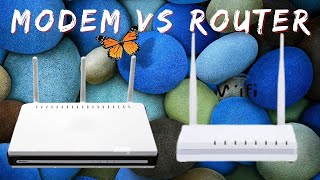 Modem Vs Router [upl. by Bocoj]