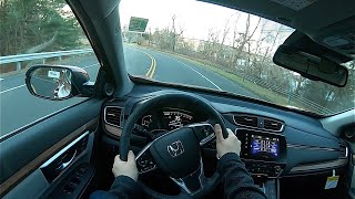 2021 HONDA CRV POV Test Drive  Will Honda redesign the CRV in 2022 [upl. by Yemar]