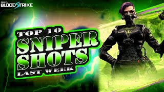 TOP 10 SNIPER SHOTS  PART II  BLOOD STRIKE [upl. by Mckenzie]