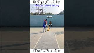 How old vs generation of Indian cricket play 1st ball😉 ft Kohli kl Rahul shorts cricket [upl. by Calder]