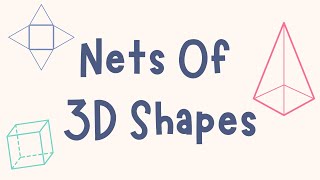 Nets Of 3D Shapes Explained [upl. by Aitnyc]