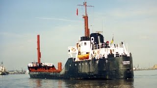 Coastal Shipping on the Thames and Medway in the 1980and 1990s [upl. by Prochoras]