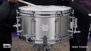 Dunnett Classic 13x65 Titanium Snare Drum  Raw 6513TIR [upl. by Avika]