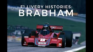 F1 Livery Histories BRABHAM [upl. by Phiona685]