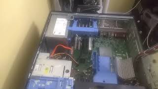 DELL T3500 T5500 VIDEO CARD UPGRADE [upl. by Leinod]