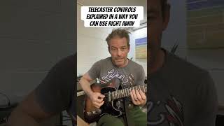 Telecaster controls explained in a way you can actually use guitar telecaster stratocaster tele [upl. by Haeckel]