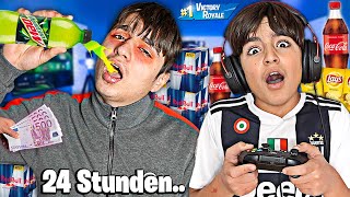 WER zuletzt FORTNITE SPIELEN aufhört GEWINNT  24h Challenge [upl. by Aneri]