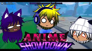 Playing Anime Showdown 3v3 [upl. by Anisamoht]