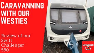 Review of our Swift Challenger 580 Caravan [upl. by Einnoj]