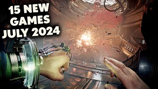 Top 15 NEW Games of July 2024 To Look Forward To [upl. by Araiet]