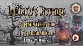 Laffertys Revenge Get ready for the haunted tour at the Altoona Railroaders Memorial Museum [upl. by Celia]