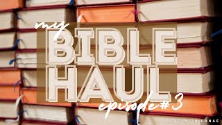 Bible Haul 3 [upl. by Yennep]