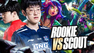 ROOKIE VS SCOUT  LNG VS TES LPL TOP 4  CAEDREL [upl. by Goda]