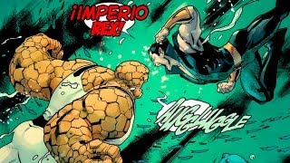 The Thing vs Namor Español AvX Versus1 Combate 2 [upl. by Assilaj]