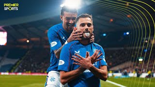 HIGHLIGHTS  Motherwell 12 Rangers  Nedim Bajrami sends Rangers to Premier Sports Cup Final [upl. by Halliday]