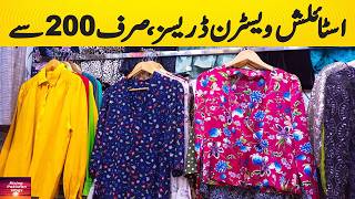 Stylish Western Dresses From RS 200  Karachi Play House  Best Imported Variety [upl. by Ahsinam]