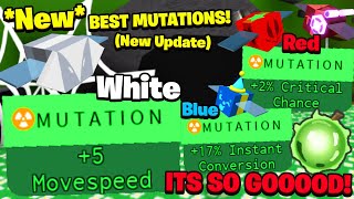 New 3 Mutations BEST Mutations For Every Hive Colour amp ALL Bees Bee Swarm Simulator [upl. by Kelsy]