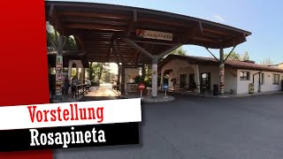 Campingplatz Vorstellung Rosapineta Village ⭐️⭐️⭐️⭐️ Nähe Chioggo Adria  Italien [upl. by Naimaj]