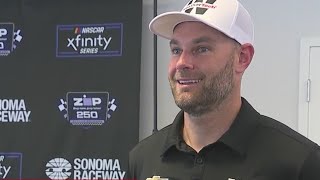 NASCARs Shane van Gisbergen ready to race in Californias Wine Country [upl. by Ojeitak416]