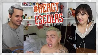 REACT ESCOLA DE RICO E DE POBRE whinderssonnunes [upl. by Areek]