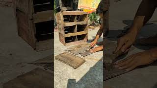 👷👍 Pigeons Cage Woodwork Wood room Dor Setting pigeonslovers kalapati pet woodwork shorts 2024 [upl. by Akfir]