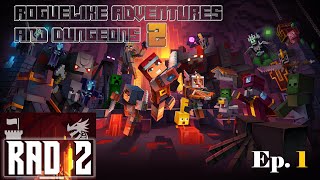 PRIMER CONTACTO Roguelike Adventures and Dungeons 2  MINECRAFT Gameplay Español Parte 2 [upl. by Berkin]