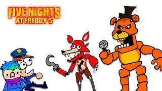 FIVE NIGHTS AT FREDDY’S PELÍCULA Resumen Estúpido con Muñequitos  Carlos Infinito REACCIONA Cayspro [upl. by Turrell]