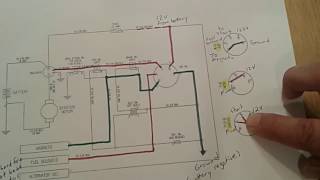 How a Lawn Tractor Ignition Switch Works  Test Diagnose Fix [upl. by Lean]