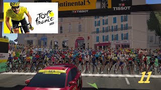 Tour de France 2023 11  Start der Tour mit AG2R Citroen [upl. by Niac]