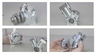 How Does the Lesley V12 Engine Fit Together [upl. by Essej]