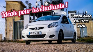 Idéale pour les étudiants  Essai Toyota Aygo 2010 10l 3cyl 68ch [upl. by Seabury]