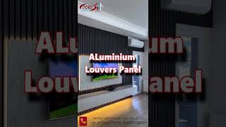 Aluminium Louvers Panel  PVC Panel  Wpc Louver Panel  shortsfeed corehardware shorts viral [upl. by Annawit909]