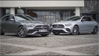 CClass vs EClass MercedesBenz Car Review  Whats the Difference [upl. by Notloc432]