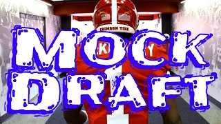 Detroit Lions Mock Draft TRADING UP TWICE [upl. by Savihc]