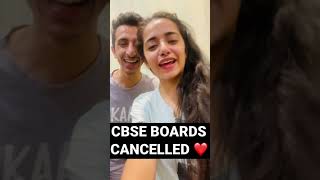 CBSE Class 12th Boards Cancelled  what a Relief [upl. by Fiora]