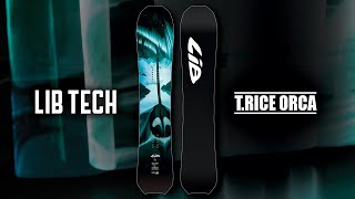 20232024 TRICE ORCA  LIB TECH SNOWBOARD [upl. by Ayotac]