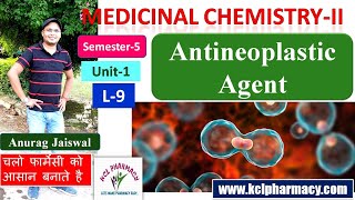 Anti neoplastic Agent Cause of Cancer  L9 chapter 2  Medicinal Chemistry 5th sem [upl. by Penny125]