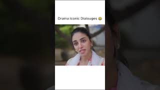 Pakistani dramas iconic dialogues😂part6 trending viral yourubeshorts edit sunochanda ishqiya [upl. by Ydor473]