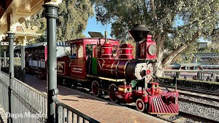 Disneyland Railroad Reopening Day  Grand Circle Tour  Disneyland Resort 2024 4K [upl. by Arrak748]