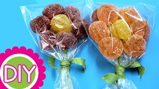 Flores de gominolas o gomitas Ideas con chuches Recetas para fiestas [upl. by Johnny207]